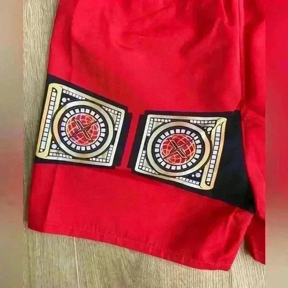 TrinX Fashion Champion Drawstring Shorts Red NWOT Size L - Picture 6 of 10